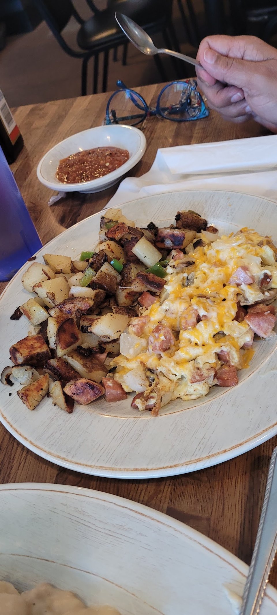 Polish Sausage and Eggs
